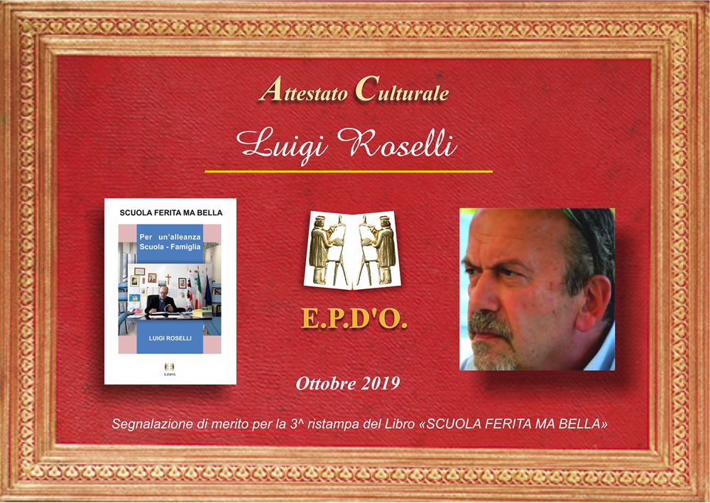 EPDO - Attestato Speciale Luigi Roselli